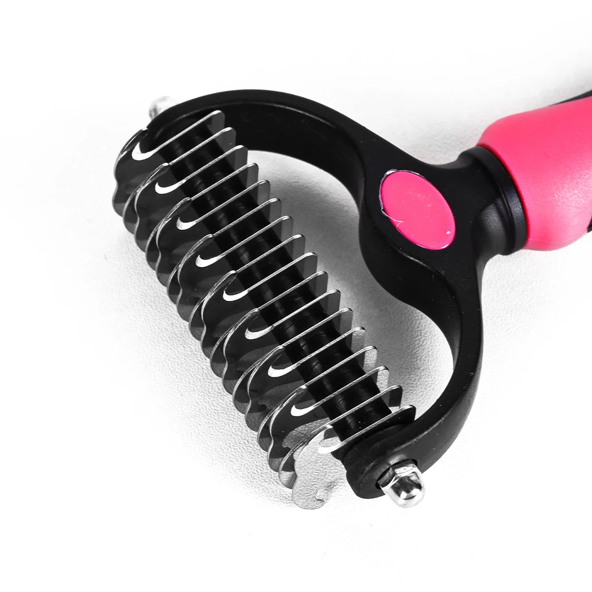 Double-Sided Knot Comb for Dogs & Cats - Professional Grooming Tool