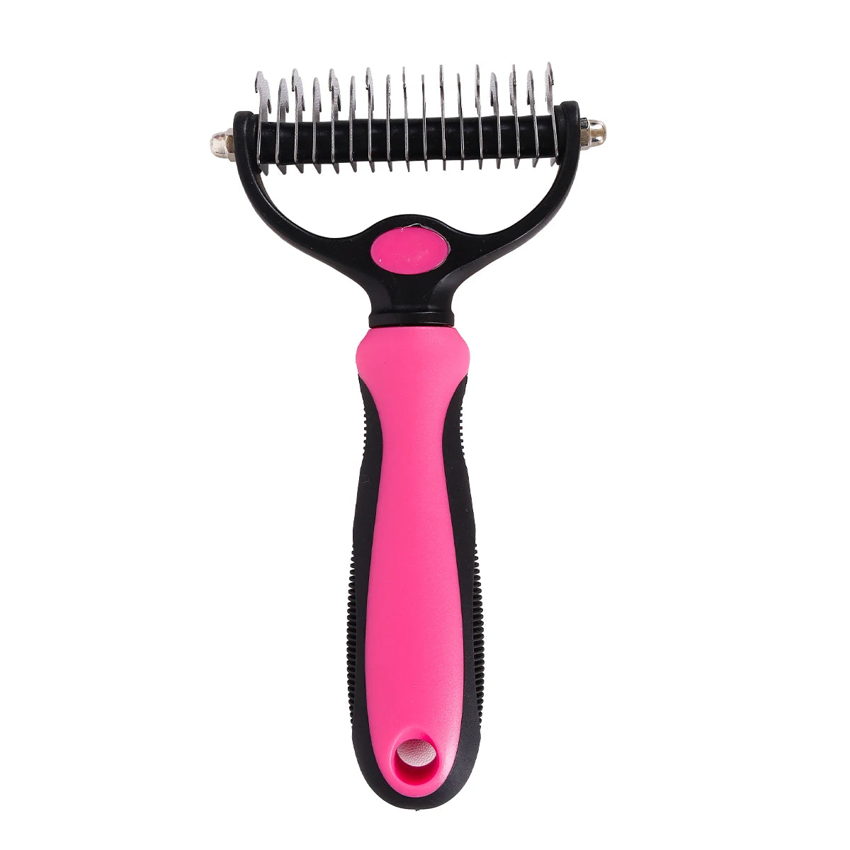 Double-Sided Knot Comb for Dogs & Cats - Professional Grooming Tool