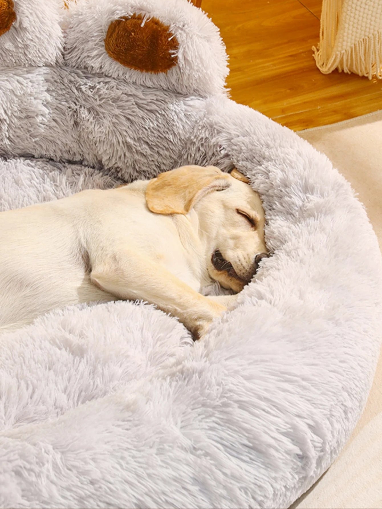 Fluffy Dog Bed - Soft & Cozy Sofa for Dogs & Cats