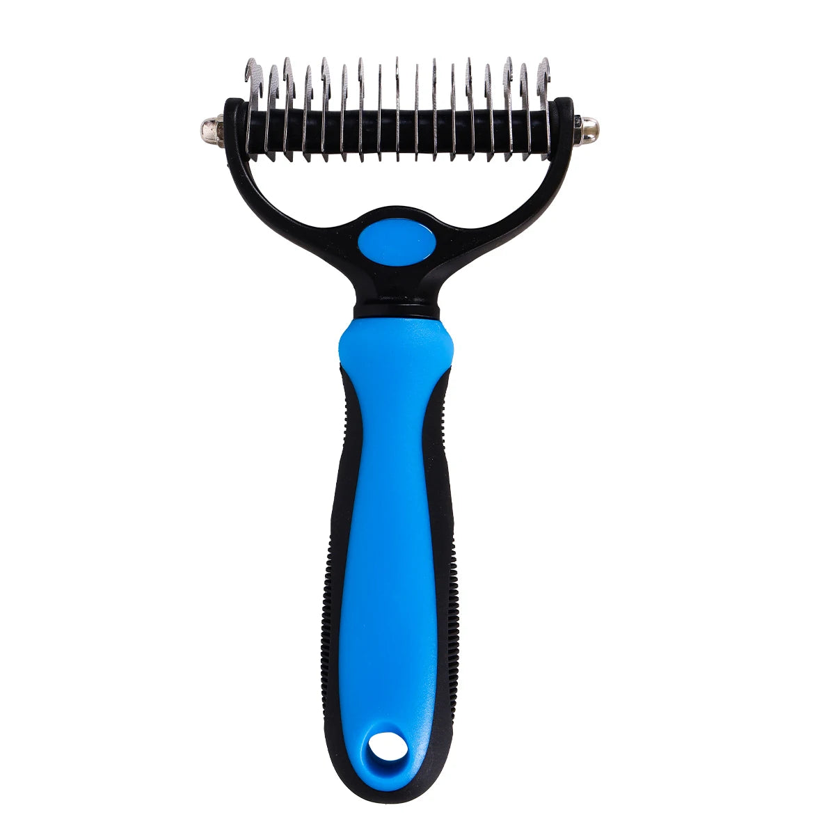 Double-Sided Knot Comb for Dogs & Cats - Professional Grooming Tool