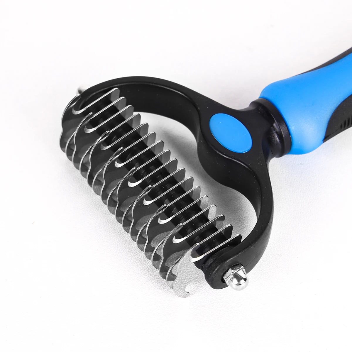 Double-Sided Knot Comb for Dogs & Cats - Professional Grooming Tool