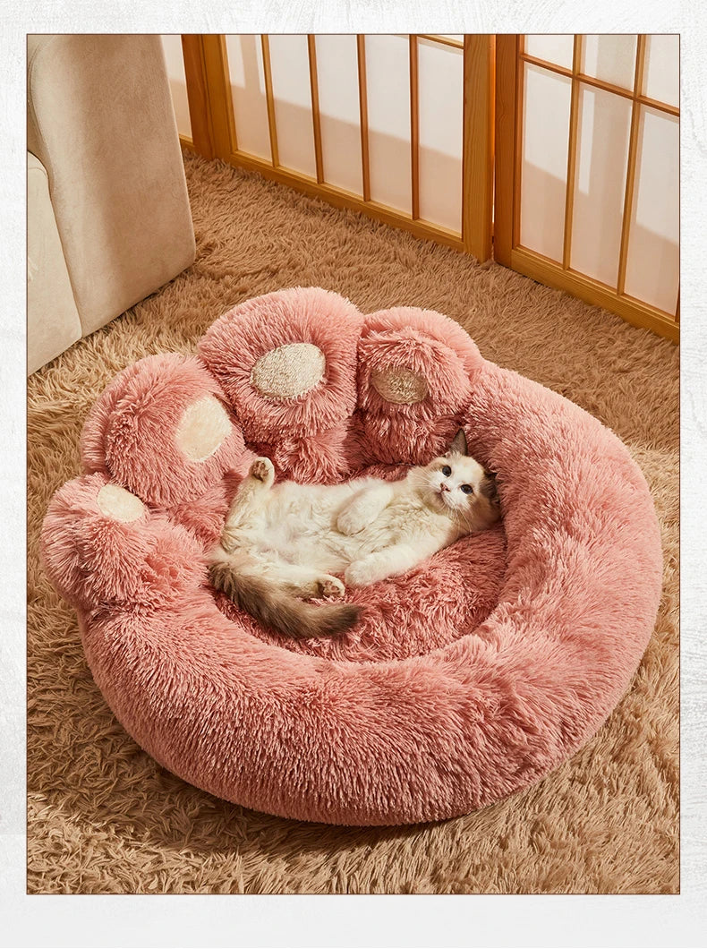 Fluffy Dog Bed - Soft & Cozy Sofa for Dogs & Cats