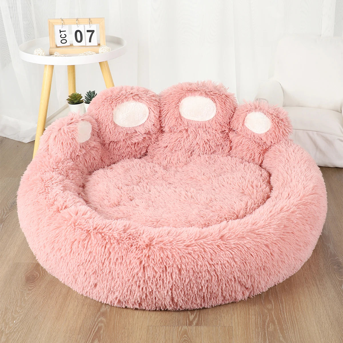 Fluffy Dog Bed - Soft & Cozy Sofa for Dogs & Cats