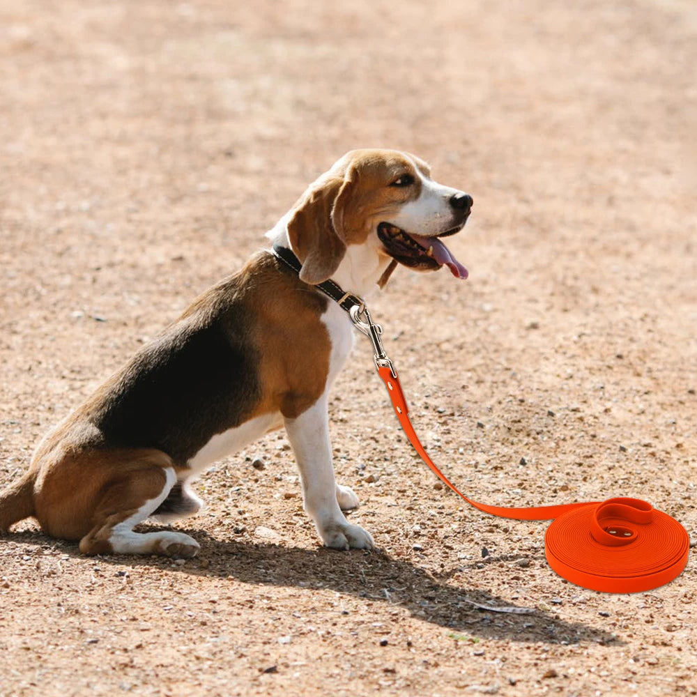 Waterproof Dog Lead - Heavy Duty, Easy-to-Clean, PVC Training Lead for All Dog Sizes (3m/5m/10m/15m)