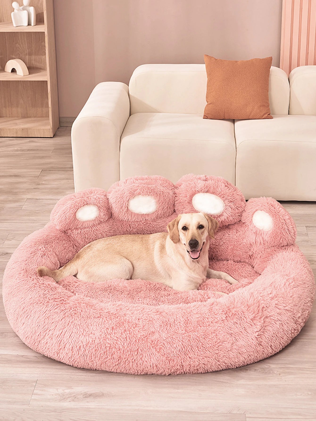 Fluffy Dog Bed - Soft & Cozy Sofa for Dogs & Cats