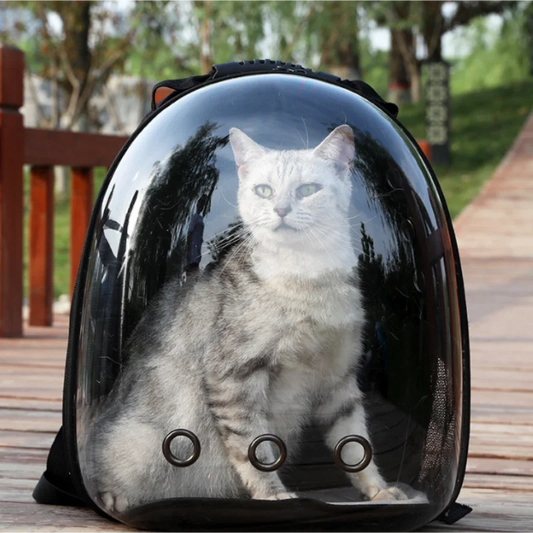 Breathable Astronaut Window Cat/Dog Carrier Transparent Backpack Pet Travel Bag