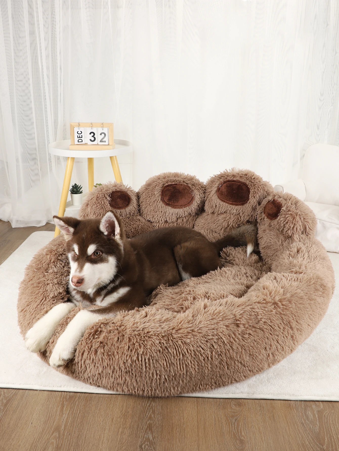 Fluffy Dog Bed - Soft & Cozy Sofa for Dogs & Cats