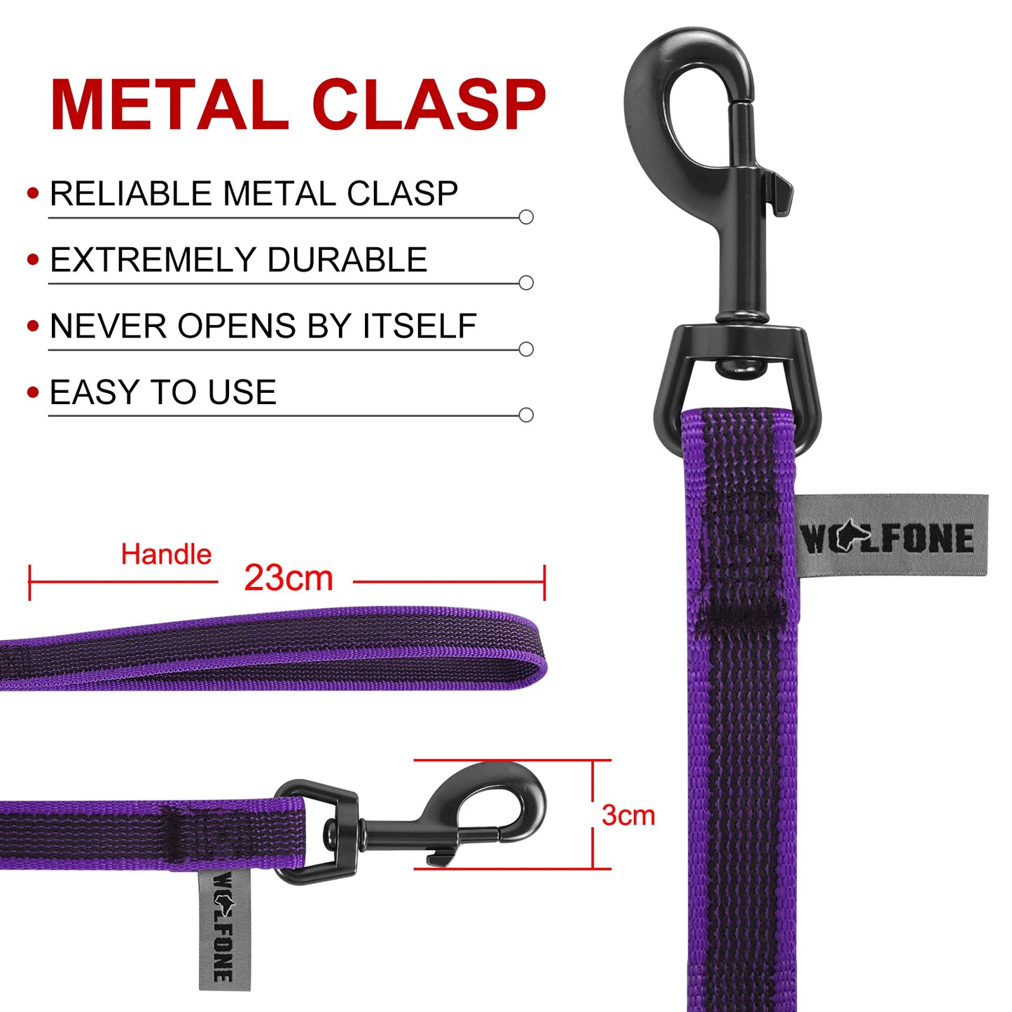 Durable Dual-Color Dog Leash - Training Leash