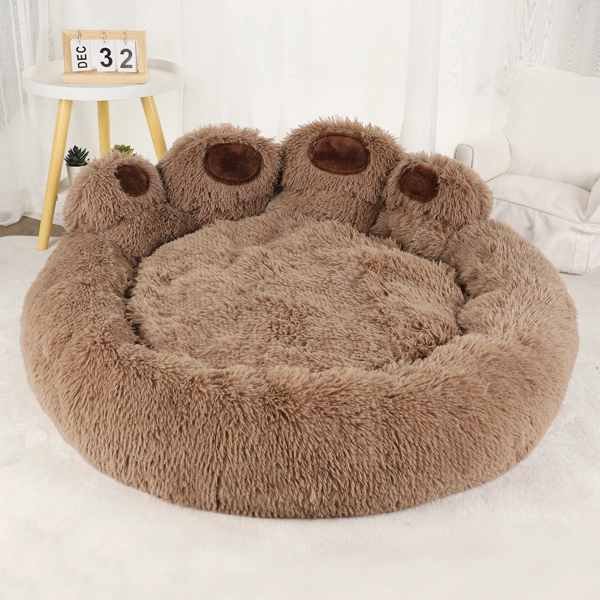 Fluffy Dog Bed - Soft & Cozy Sofa for Dogs & Cats